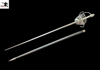 Vincentio Italian Seven Rings Rapier by LK Chen
